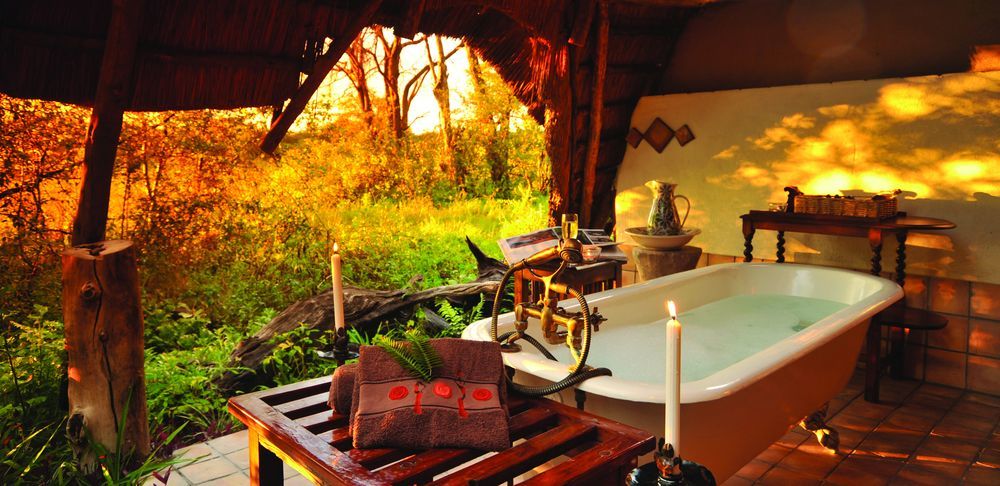 Отель The Hide Safari Camp Dete Экстерьер фото